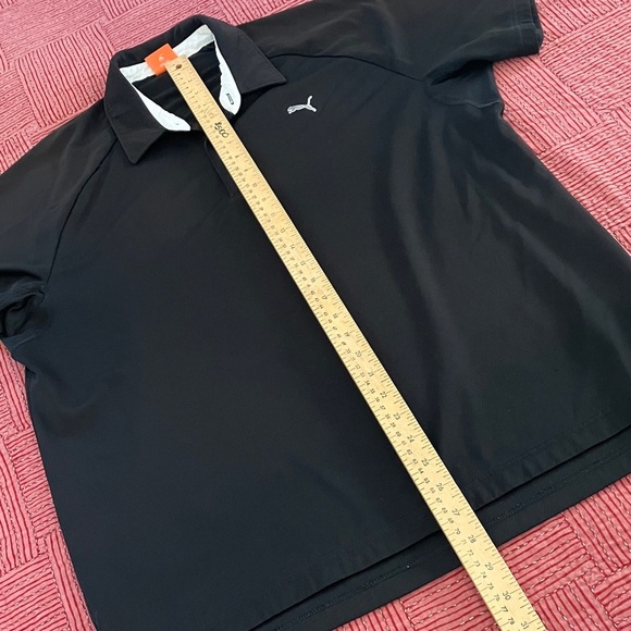 Puma men’s large Black Polo shirt for sports - Picture 9 of 15